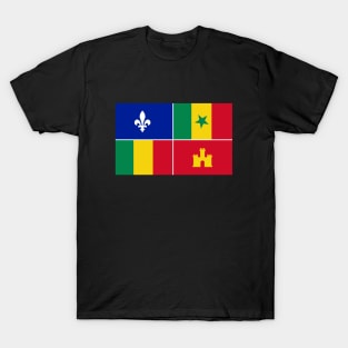 Louisiana Creole Flag T-Shirt